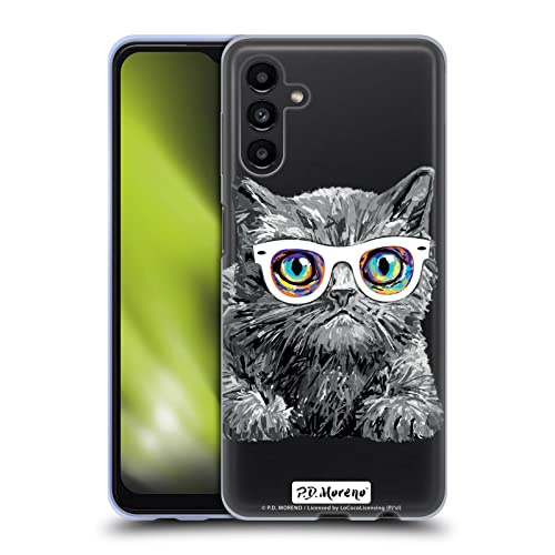 Carcasa flexible antiarañazos para Samsung A13 5G con estampado duradero de gatitos