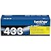 Brother Genuine High Yield Toner Cartridge, TN433Y, Replacement Yellow Toner, Page Yield Up to 4,000 Pages, Amazon Dash Replenishment Cartridge, TN433