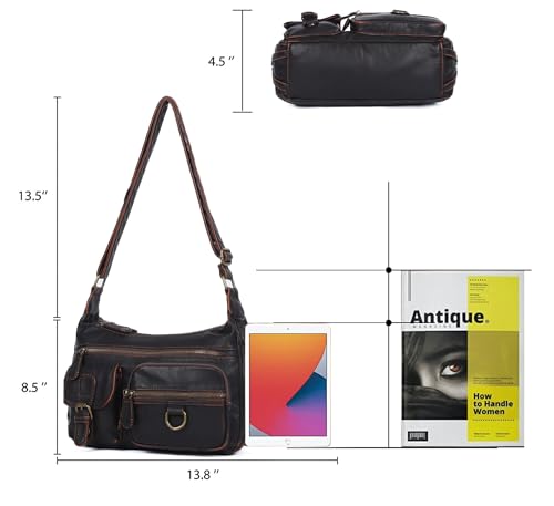 Angel Barcelo Cross body Shoulder Bag Women Soft PU Leather Purses and Handbags2