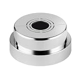 cuttable Wall Split Flange, Split ABS Lightweight Escutcheon Cover Plate,Chrome,for 10/26/33mm(0.8/1.0/1.2in) water pipes, PEX Pipe (Silver...