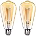 Produktbild MoKo Smart WLAN Edison Glühbirne, E27 7.5W WiFi Vintage Birne Dimmbar LED Lampe Glühlampe Retro Glühbirnen Kompatibel mit Alexa Echo Google Home SmartThings, Warmweiß Licht Fernsteuerung Timer, 2 Pack