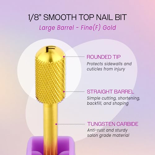 PANA punta para taladro de uñas 1/8" especial lisa miniatura 5