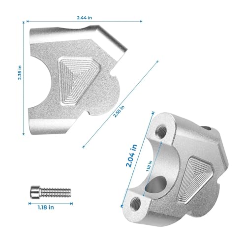 Extension guidon pour R1200GS pour rouler sur de longues distances sans fatigue