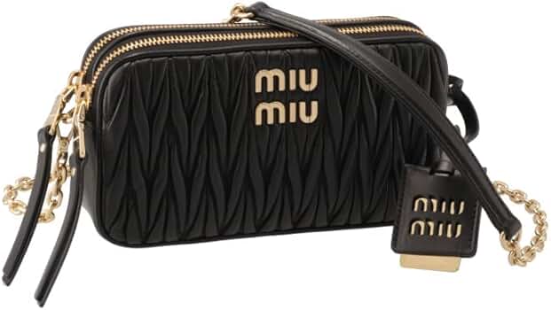 Amazon | [ミュウミュウ] ショルダーバッグ マテラッセ ミニ チェーン