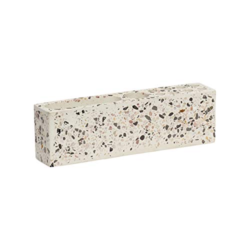 Preisvergleich Produktbild Hübsch - Organizer - Schreibtischordner - Terrazzo - Maße: 23x5xh6cm