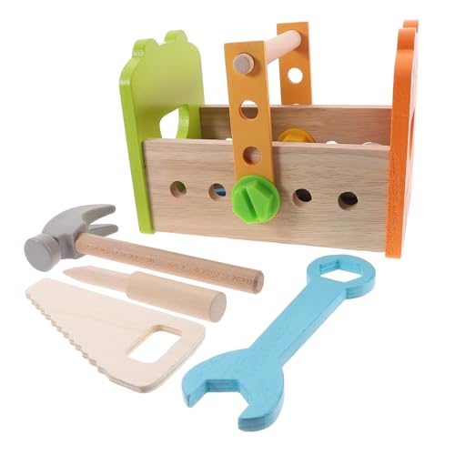 Jouet en bois imitation UKCOCO coffret éducatif outils pour garçon fille