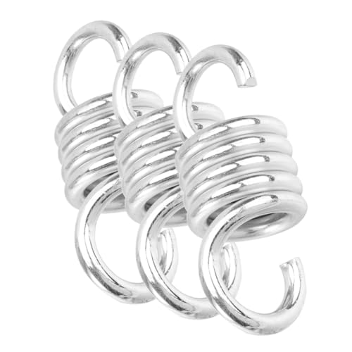 OFFSCH 3 Piezas Muelles de Resorte para Silla Hamaca de Alta Resistencia y Estabilidad para Colgar Hamacas y Balancines Jardín y Porche Uso Interior y Exterior