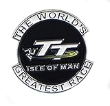 isle of man tt 2019 ferry Diseño de superficie de larga duración, hecho a mano, fundido esmaltado.