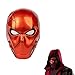 XCOSER UTRH Mask Helmet Red Hood Mask for Movie cosplay Adult