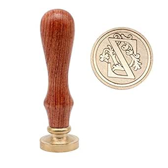 Set De Cachet De Sceau De Cire, Timbre Floral Kit De Tampons à Sceller