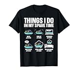 Funny Jet Ski Art for Men Women Jetski Driver Jet Ski Lover T-Shirt