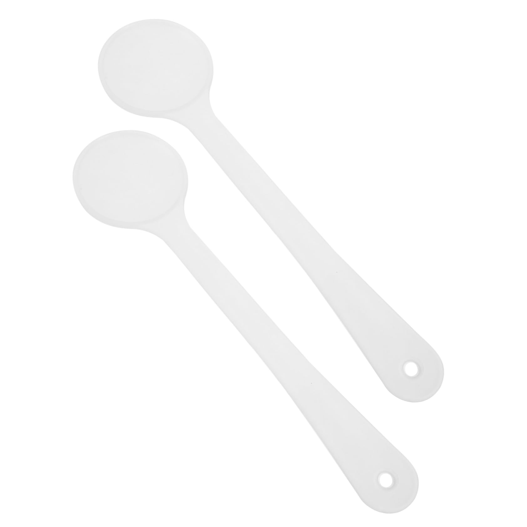 OKUMEYR 2pcs Optometry Eye Mask Tool Blinder Hanging Eye Chart Exam Eye Occluder Eye Chart Exam Vision Test Eye Occluder Eye Chart DRS Use Plastic Accessories Glasses White