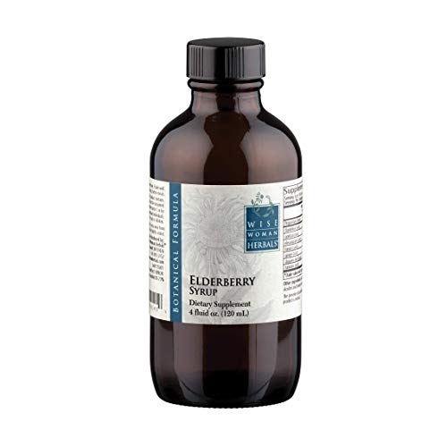 Wise Woman Herbals â€“ Elderberry Syrup (Sambucus) - Extra Strength 3:1 Extract - Supports Healthy Immune System Function