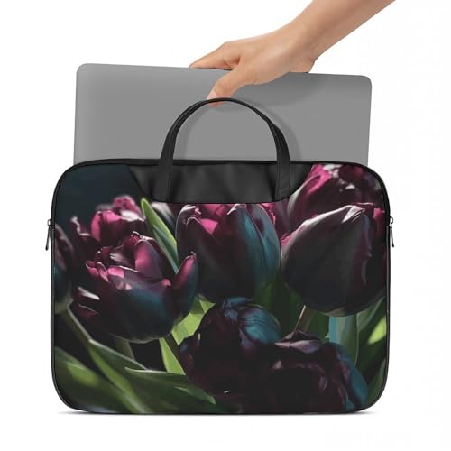 Bolso morado para portátil 17 pulgadas impermeable miniatura 2