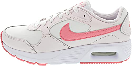 Nike Air Max SC, Sneaker Femme, Perle Rose Corail Blanc Blanc, 41 EU