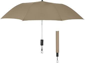 44" Arc Automatic Open Telescopic Folding Umbrella Add Customized With Text Name or Personalized Image $11.48 Each - Sold in Pack of 40