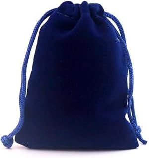 GELIMY 10PCS Soft Coloful Velvet Pouches Bag Jewellery Packing Drawstring Wedding Party Gift 5 Sizes (9X12CM, PINK)