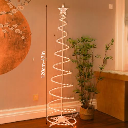 Foldable Tree Shape LED Christmas Lights Indoor Winter Wonderland Decor - image 2