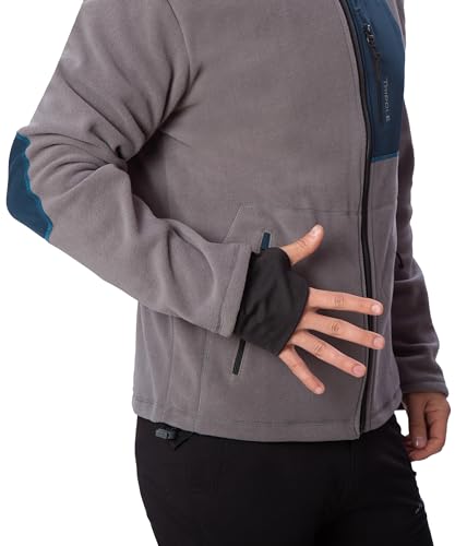 Image of TRIPOLE Men's Fleece Jacket for Hiking and Daily Use