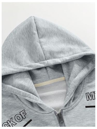 SOLY HUX Men's Half Zip Hooded Sweatshirts Drop Shoulder Long Sleeve Preppy Graphic Hoodies Fall Clothes3