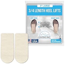 Hapad Length Heel Wedges, 3" x 9/16"