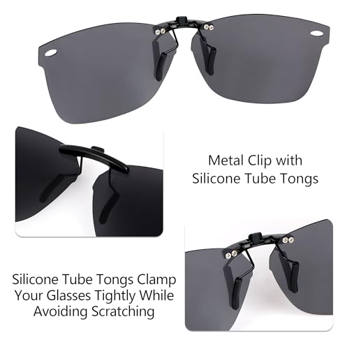 Polarized CLIP-ON Sunglasses for RAY-BAN RB5228 RX52284