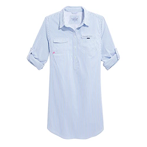 vineyard vines Women's Seersucker Harbor Shirt Cover-up3