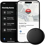 GPS Tracker per auto, localizzatore GPS preciso senza abbonamento (Android/Apple), monitoraggio in tempo reale per bambini, animali domestici, compatibile con goo- gle Trova il mio no SIM(Apple)
