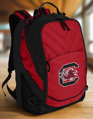Image of Broad Bay University of South Carolina Backpack | Official USC Gamecocks Logo, Padded Laptop Computer Section, Premium 600D Nylon Fabric