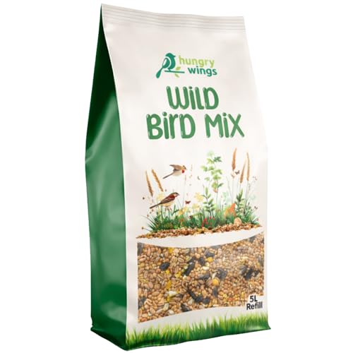 Premium Wild Bird Food 5L Refill, (5L Bag, Wild Bird Mix)