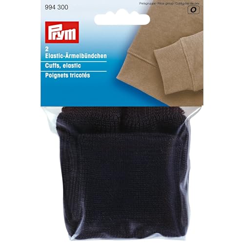 Preisvergleich Produktbild Prym 994300 Elastic-Ärmelbündchen schwarz