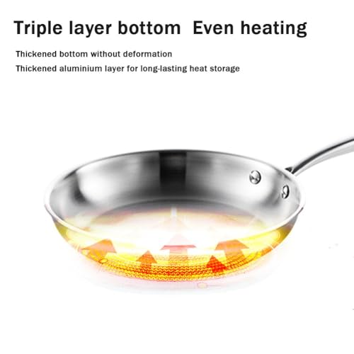 Sartén Wok de acero inoxidable 28 cm apto horno y lavavajillas miniatura 6