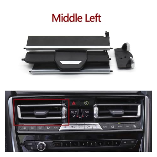 Clip de ventilation centrale robuste pour BMW G14 G15 G16, curseur de grille de climatisation - 2