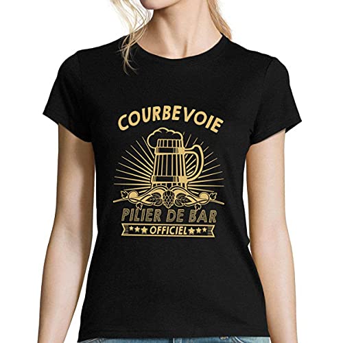 T-Shirt Femme Bar Courbevoie idéal pour vos sorties en terrasse