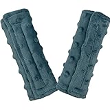 Car Seat Belt Covers, Baby Car Seat Neck Cover, Baby Strap Pad, Car Seat Strap Cover, Minky Dot, Sea