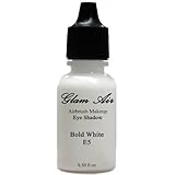 Large Bottle Glam Air Airbrush E5 Bold White Eye Shadow Water-based Makeup
