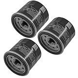 Powersports Replacement Parts for 3 Pack Oil Filter for Victory V92C Deluxe V 92 Sc V92Sc V-92-Sc