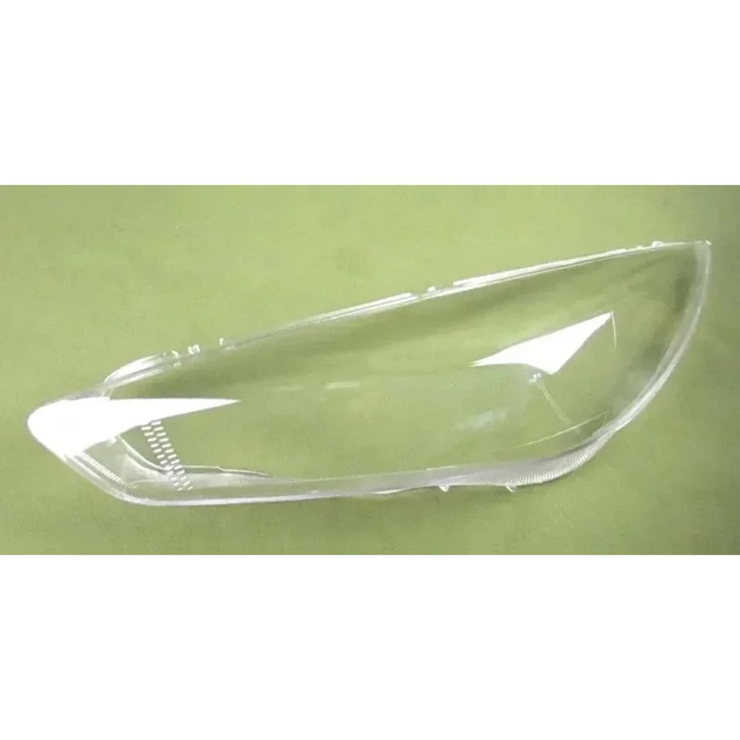 Oulesh Headlight Lens Cover for Ford Focus 2015-2018, Car Front Headlight Cover Transparent Lampshade Headlamp Shell