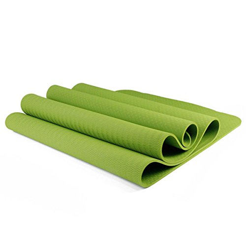 Image of IRIS Fitness Non Slip 6 mm TPE Yoga Mat for Hot Yoga Pilate Gymnastics