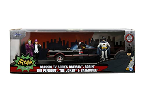 Carro a escala 1:24 Batman Batmobile DC Comics miniatura 2
