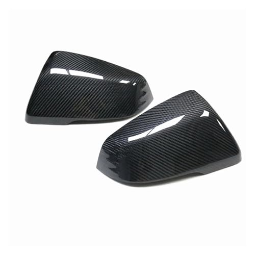 カーボンファイバーミラーカバーキャップ と互換性がある BMW F52 F39 F45 F46 F48 F49 Z4 2018-2020 車外装リアビューシェルケース交換用クリップオン(Carbon Fiber Pattern)