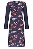Ringella Damen Nachthemd mit Knopfleiste deep Blue 42 2511033,deep Blue, 42
