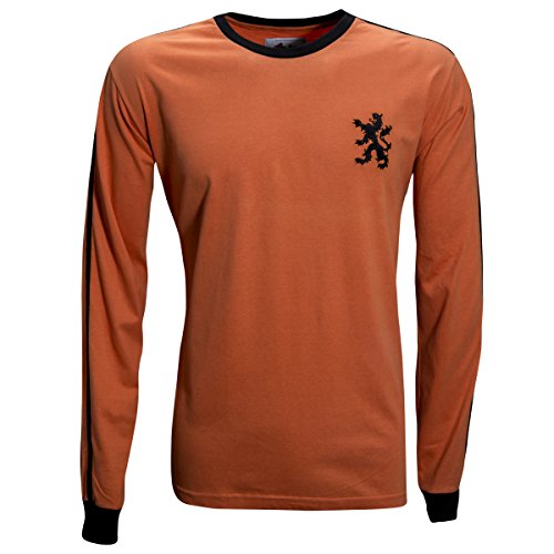 Camisa Holanda 1978 Liga Retrô Longa Laranja (M)