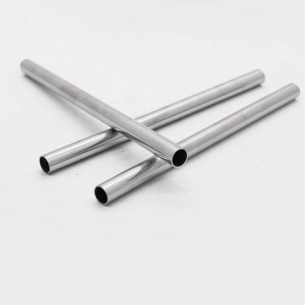 304 Stainless Steel Capillary Tube 250mm, OD12mm ID6-11.5mm, Seamless Industrial Pipe for Instrumentation and Electronics -2pcs(ID 10mm)