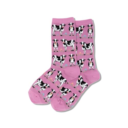 Image of Hot Sox Women's Novelty Geometric Pattern Crew