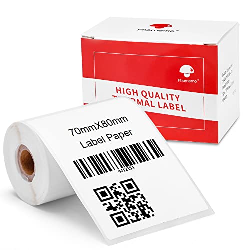 Phomemo M200 Self-Adhesive White Label Paper: Perfect for Multi-Purpose Use