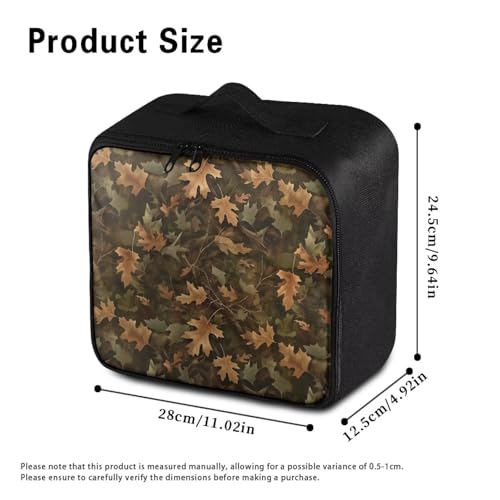 Image of Gomyblomy Vintage Hunting Camo First Aid Kit Empty Portable First Aid Kits Bag for Hiking Travel Medium Emergency Medical Kit for Cars Home Medicine Bag Medical Supplies Bags