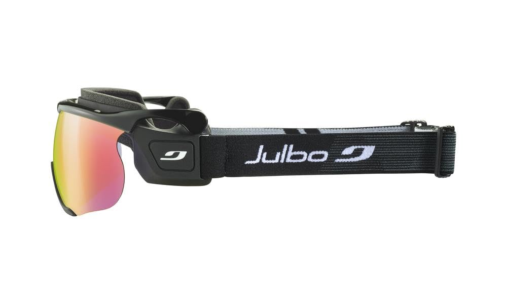 Julbo Reactiv Performance 1-3 HC Okulary przeciwsłoneczne, Unisex Dorosły, Czarny/Biały, M