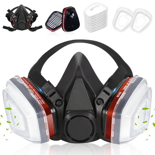 QUNYESQ Reusable Respirator Mask With Filters