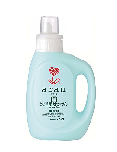 arau. アラウ 洗濯用 せっけん ゼラニウム 本体 1.2リットル